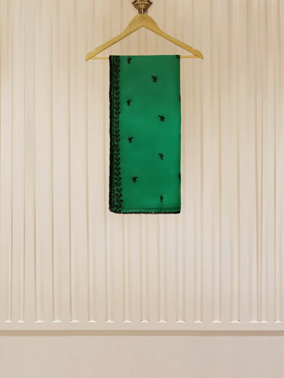 Heavy Embroidered  with Embroidered Organza dupatta-Ga1679