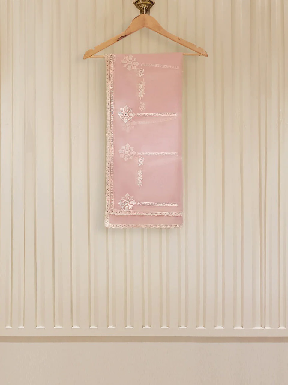 Heavy Embroidered  with Embroidered Organza dupatta-Ga1747