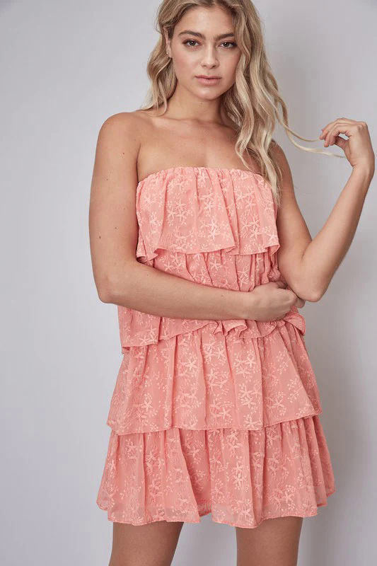 Milena Ruffle Mini Dress