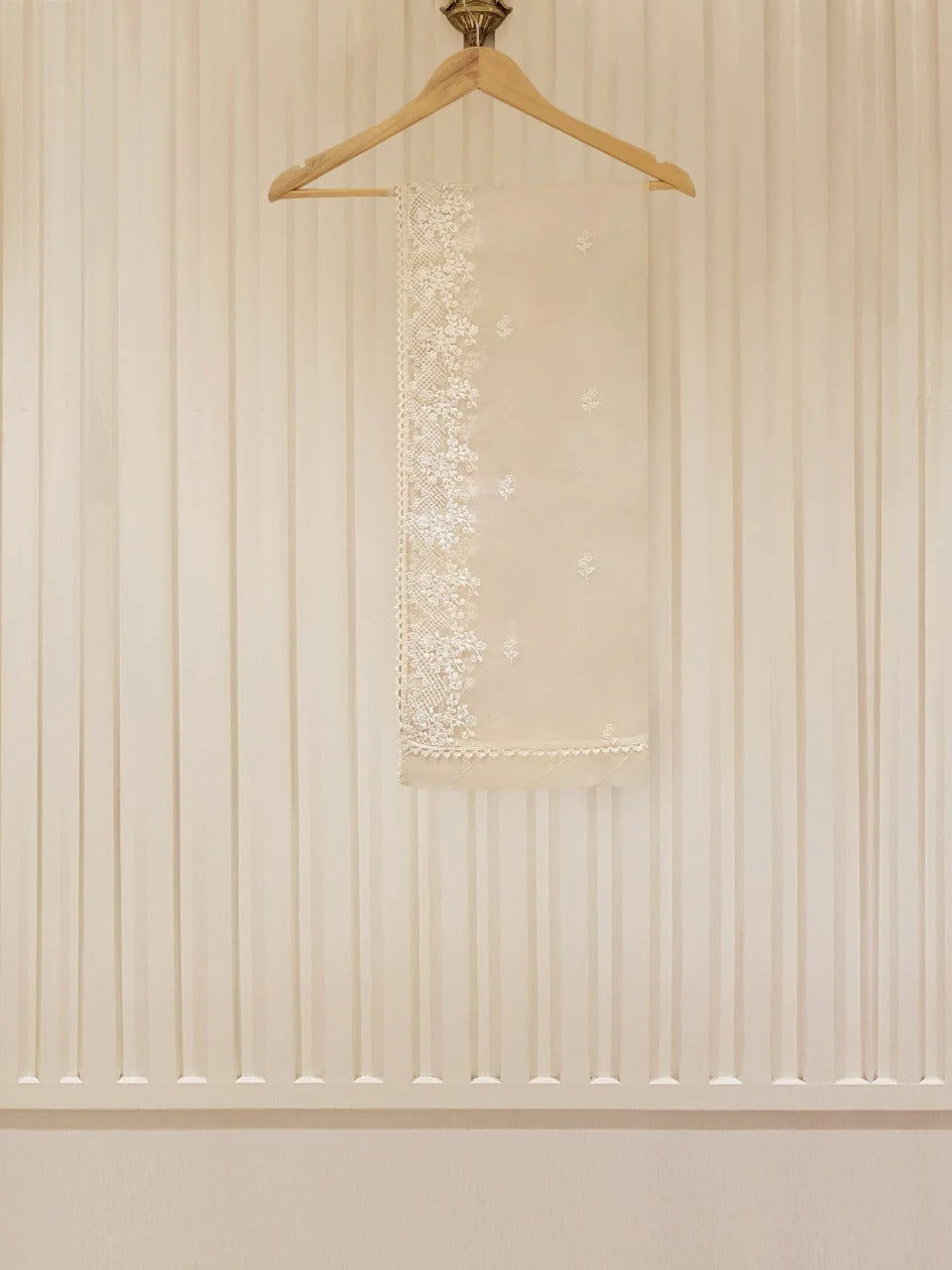 Heavy Embroidered  with Embroidered Organza dupatta-Ga1660