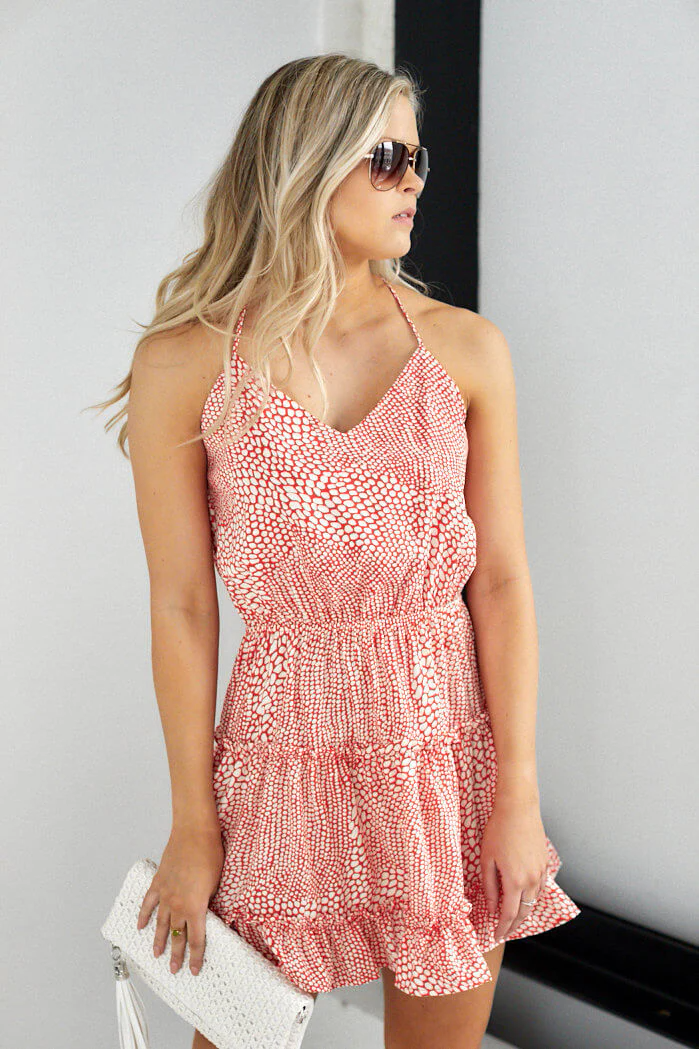 Camden Sleeveless Print Dress